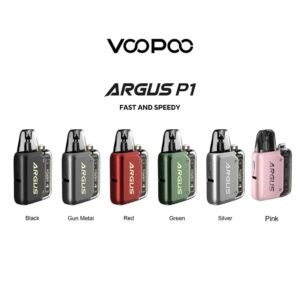 VOOPOO Argus P1 Kit Vape 20W 800mAh Battery 2ml Argus Pod Cartridge 0.7ohm 1.2ohm Coil Vaporizer E Cigarette