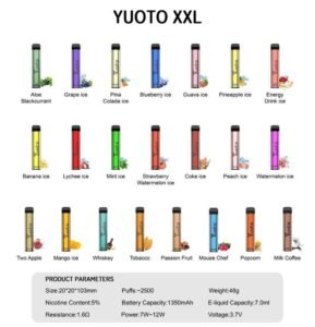 Yuoto 2500puff XXL