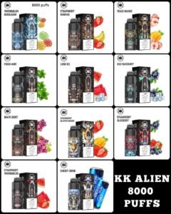 KK Energy 8000 Alien Box Puffs