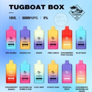 Tugboat Box 6000 Puffs