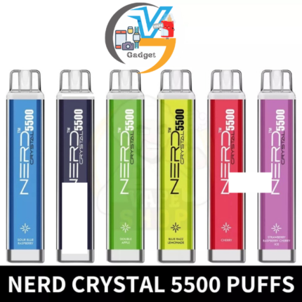 NERD Crystal Disposable vape 5500 Puffs in Dubai, UAE