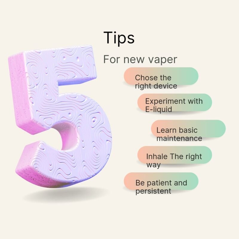 5 Tips for New Vapers