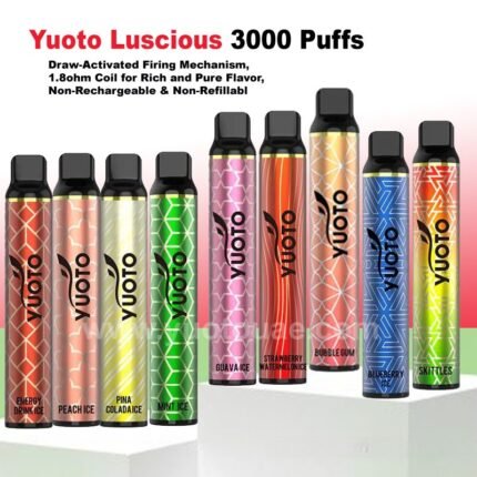 Youto Lucious 3000 puffs Disposable Vape