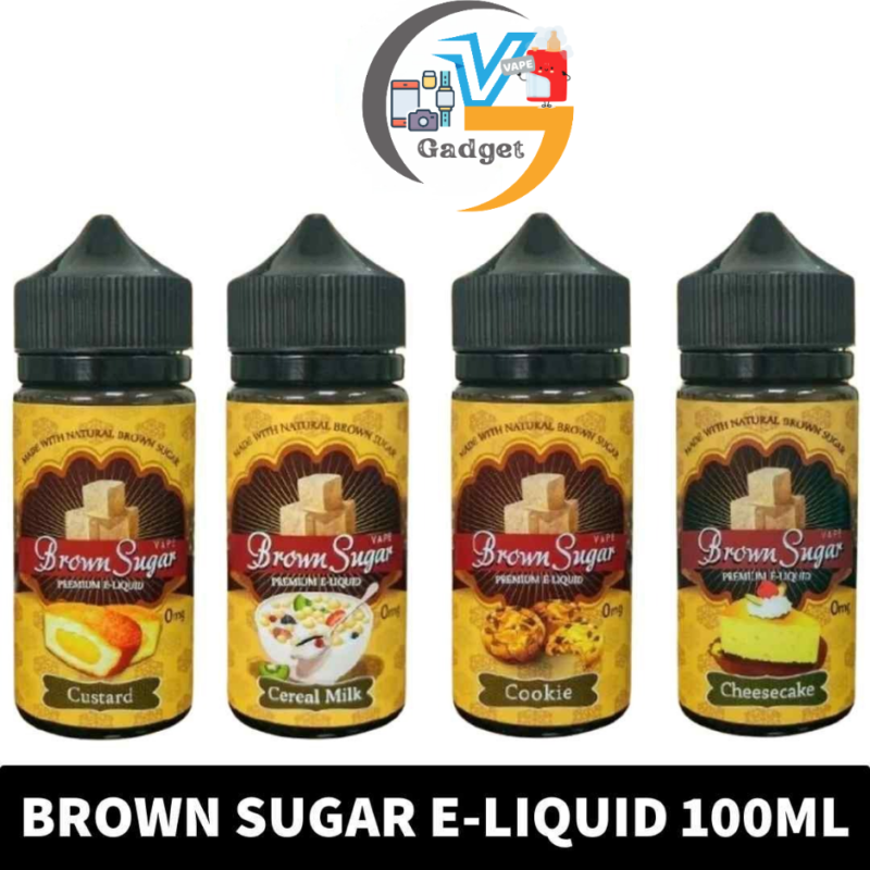 BROWN SUGAR Premium Vape Juice 100ml E-Liquid