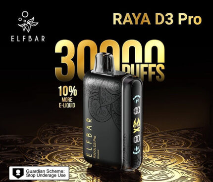 ELF BAR RAYA D3 PRO 30K PUFFS DISPOSABLE VAPE