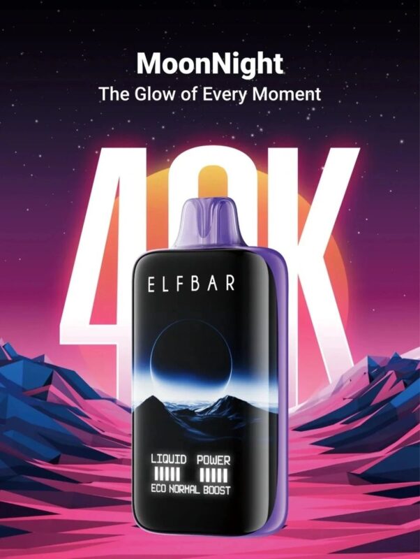 ELF BAR MOONNIGHT 40000 PUFFS DISPOSABLE VAPE in uae