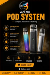 pod system short banner